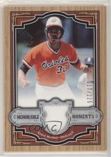 2006 SP Legendary Cuts Memorable Moments Swatch /225 Eddie Murray #MM-MU HOF