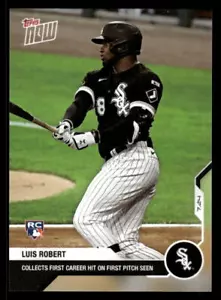 Luis Robert 2020 Topps Now #11 Medias Blancas de Chicago - Imagen 1 de 2