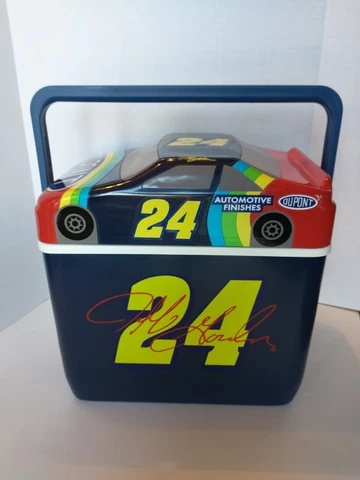 Vintage Jeff Gordon Dupont Rainbow Cooler Speedway Plastics NOS Brand New Cover