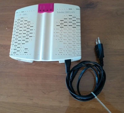 Teledat 300 LAN Deutsche Telekom DSL  Modem   aus Nachlass    siehe Beschreibung - Bild 1 von 4