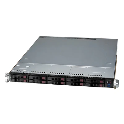 Supermicro CSE-116 1U Server X11DDW-NT BPN-SAS3-116A-N2 2x 500W PWS-504P-1R2 - Bild 1 von 4