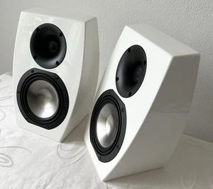 Canton AR-800Atmos Speakers Great Sound, Very Nice, White Like New, Surround - Picture 1 of 12