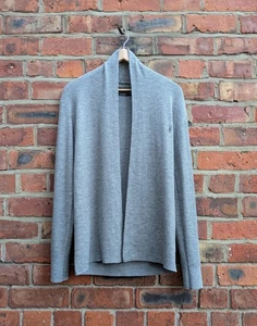 Cárdigan All Saints Mode Lana Merino Frente Abierto Gris Mujer Talla S - Imagen 1 de 7