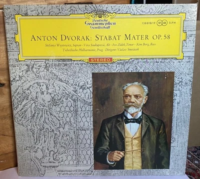 DVORAK–Tschechische Philharmonie–Smetáček–Stabat Mater Op. 58 2xLP Slipcase Box - Image 1 of 3