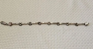 Vintage Silpada Elegant Italy 925 Sterling Silver Bracelet Length 7 In - Picture 1 of 4