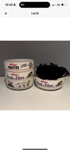 Vintage Kelloggs Cereal Bowls 1987 Set Of 4 Bowls Corn Flakes Rice Krispies Etc - Picture 1 of 17