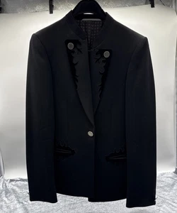 Chaqueta tradicional B585 Tracht Trachtenveste Alpentracht 60 % lana virgen alta calidad - Imagen 1 de 21