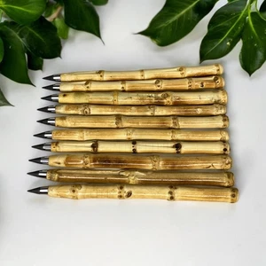 10x Bamboo Root Alloy Pencil | Office Supplies |  Plastic Free - Picture 1 of 4