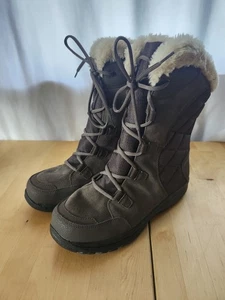 Columbia Ice Maiden II wasserdichte Winterstiefel Damengröße 10 dunkelbraun/mokka - Bild 1 von 13