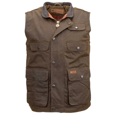 Outback Trading Company Men's Outlander Bronze Vest 2153-BNZ - Image 1 of 3