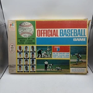 1969 Milton Bradley Official Baseball Game. Board, Box, & Directions. No Pieces - Picture 1 of 12