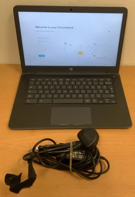 HP Chromebook 14in 4GB AMD A4 2.20Gz 32GB  - Image 1 of 4