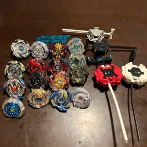 Beyblade Lot TAKARA TOMY Metal Fusion Burst Bakuten Shoot From JP 15PCS 130403K - Picture 1 of 7
