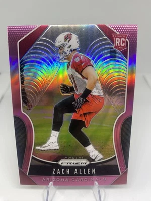 2019 Panini Prizm - Rookies Zach Allen #389 Pink Prizm (RC) - Image 1 of 2