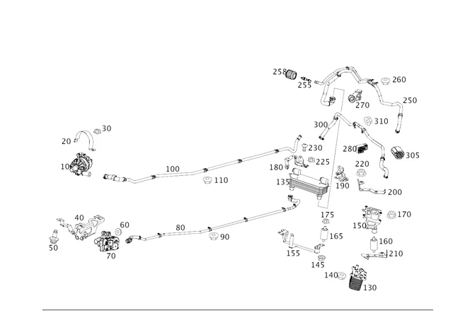 Válvula de corte genuina Mercedes Benz GLS63 AMG 2021-2024 0005062200 Foto 1 de 1