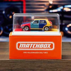 Matchbox 1995 Volkswagen Golf Harlequin - Picture 1 of 15