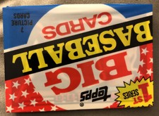 1989 Topps Big Baseball Card Pack Series 1 Jim DeShaies Astros Showing Top Front