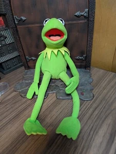 Muppets Kermit the Frog Plush Nanco Posable Figure Jim Henson Toys 16” - Picture 1 of 5