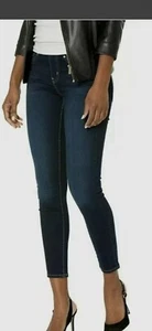 Levi Strauss Signature Gold Totally Shaping Skinny Blue Jeans Womens Sz 6S 28x28 - Picture 1 of 10