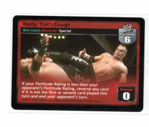 WWE Raw Deal Card: Really, That's Enough - Bild 1 von 1