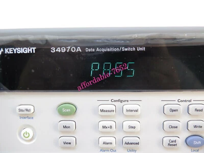 NEW Agilent HP 34970A Data Acquisition Switch Unit w/  Multi-function module - Image 1 of 4