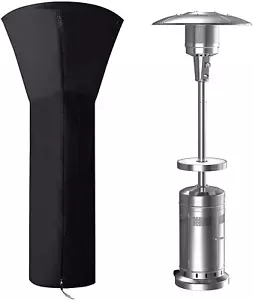 Patio Heater Cover Waterproof with Zipper, Outdoor Patio Propane Heater Cover wi - Picture 1 of 7