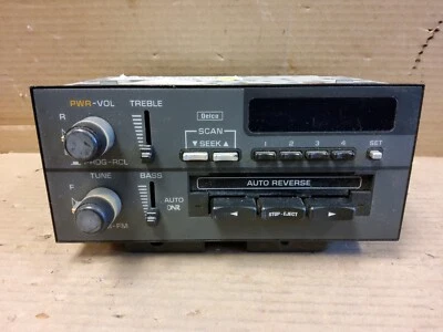 1989-1996 Buick Century Skylark Delco AM FM Cassette Player Radio 16087311 READ! - Image 1 of 4