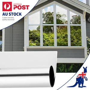 50X300cm One Way House Window Tint Film Mirror Glass Block Heat 99% UV Control - Picture 1 of 15