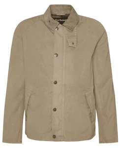 🔵 Barbour – Tracker Casual Jacket MCA0978 be31 Grigio pietra New SS25 - Imagen 1 de 4