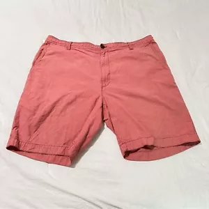 Pantaloncini uomo sportivi di lusso Izod taglia 40/9" cucitura interna cotone colore salmone - Foto 1 di 9