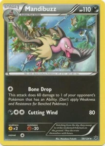 2x (XY10-058) Mandibuzz Rare Pokemon XY Fates Collide Card # 58 - Picture 1 of 1