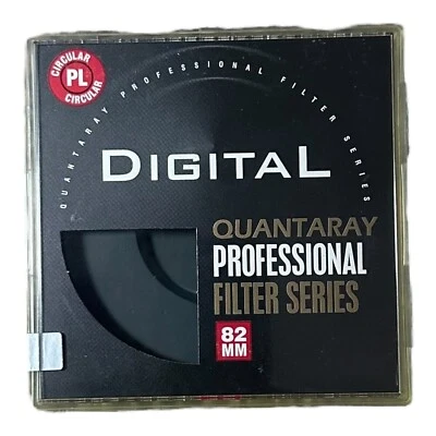Quantaray Digital Professional Series 82mm CIRCULAR POLARIZER FILTER - Image 1 of 2
