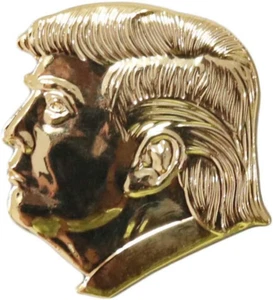 Präsident Donald Trump Anstecknadel, vergoldete Anstecknadeln, 1,2" x 1,2", 1 Stück Neu Pin - Bild 1 von 12