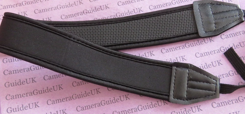 CAMERA STRAP NECK SHOULDER COMFY ANTI-SLIP STRAP NIKON CANON CAMERAS BINOCULARS - Image 1 of 4
