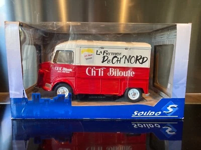 CITROEN TYPE HY FRITERIE DE CH'NORD CH'TI BILOUTE 1969 SCALE 1/18 SOLIDO - Photo 1/4