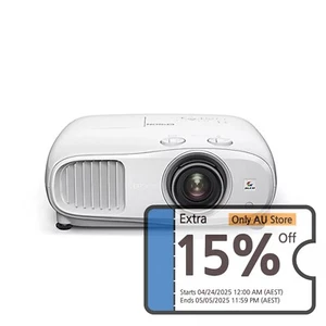 EPSON EH-TW7100 Home Cinema Theater Projector 4K 3LCD HDR 3000lm HER 100000:1 - Picture 1 of 3