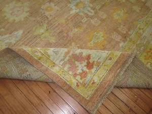 Modern Turkish Oushak Ushak Rug Size 8'4''x11'2'' - Picture 1 of 7