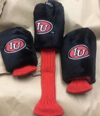 University of Indiana Hoosiers Golf Club Headcover For Drivers/woods 3 Covers - Image 1 of 4