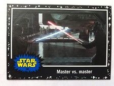 2015 Topps Star Wars: Journey to The Force Awakens #36 Master vs. Master BLACK