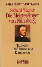 Die Meistersinger von Nürnberg von Richard Wagner (1990, Taschenbuch)