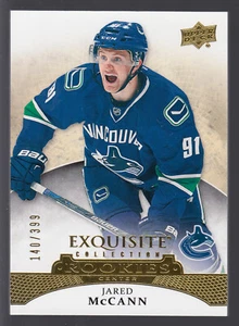 2015-16 UD Upper Deck Exquisite Rookie #R-10 Jared McCann RC 140/399 Penguins - Picture 1 of 2