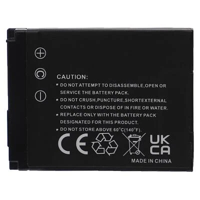EXTENSILO Batteria per Sony Cybershot DSC-T700 DSC-T900 DSC-TX1 DSC-T77 DSC-T90 650mAh 3,7V