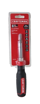 Craftsman CMHT68000 6-in-1 Phillips/SlottedScrewdriver D#1 - Image 1 of 4