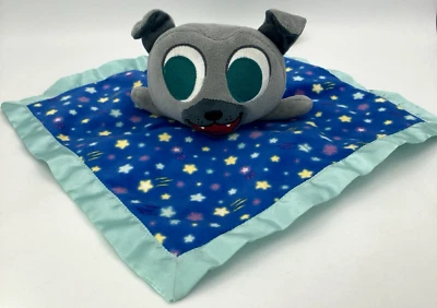 Disney Junior Cuna Peluche Lovey Sonajero Cachorro Perro Bebé Juguete Borde Satinado Pequeño Foto 1 de 4