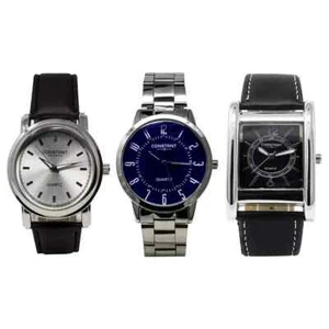 3 Set Men's watch Brand New Watch Constant Quartz Anlague watches Luxury Classic - Picture 1 of 6