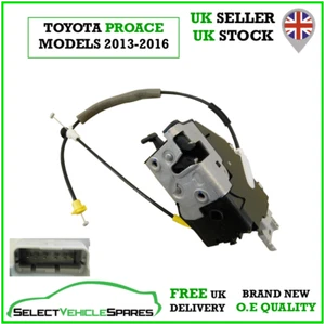 OE NEW TOYOTA PROACE MK1 PASSENGER SIDE LEFT FRONT DOOR LOCK 2013-2016 - Picture 1 of 5