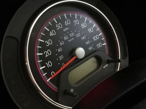 Fits: Nissan Pixo 2008-2013 1- Teilig Aluminium Tachoringe / Tacho Ringe - Picture 1 of 6
