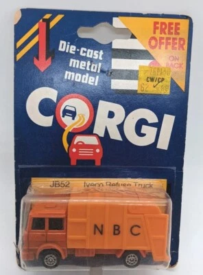 Vintage 1984 CORGI Iveco Refuge Truck Diecast Metal Model Sealed  - Image 1 of 4