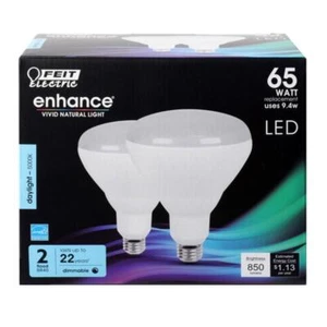 Feit Electric BR40DM/950CA/2 Daylight 120V 5000K 850 lm. BR40 E26 LED Bulb 65W - Picture 1 of 1