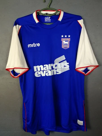 MEN'S FC IPSWICH TOWN 2013/2014 HOME SOCCER FOOTBALL SHIRT JERSEY SIZE 2XL XXL Cover
